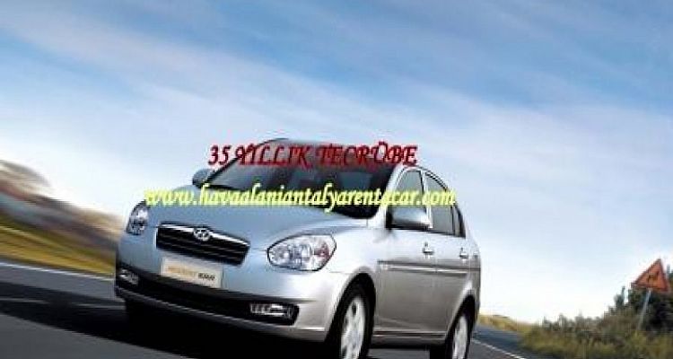 Antalya Airport Rent a Car 35 Yıldır Sizinle